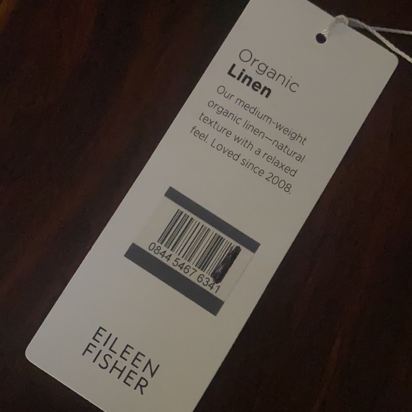 Eileen Fisher Organic Linen Round Neck Jumpsuit - Picture 5 of 10